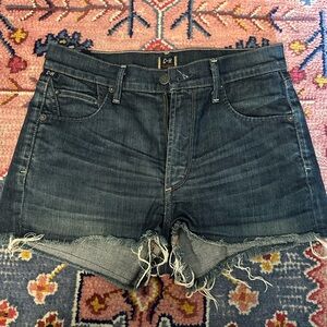 Citizens of Humanity “Boogie” cutoff shorts with raw hem size 26